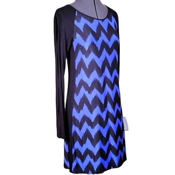 Kokoon "Spinderella" Chevron Dress Sz XS - Picture 2 of 8